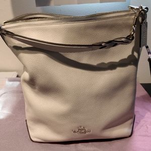 White Coach purse w/ second strap